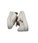 Adidasi dama 38, imitatie de piele, alb - imagine 4