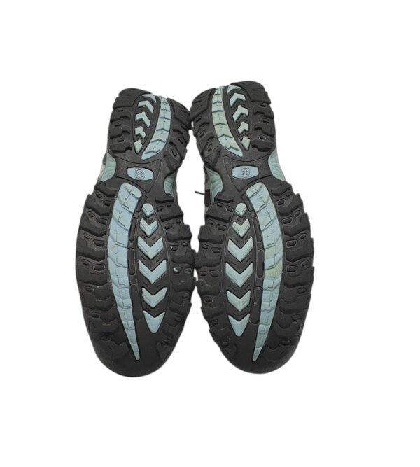 Adidasi dama Crane 38, imitatie de piele, material textil, gri - imagine 5