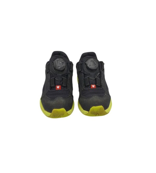 Adidasi copii Strauss 28, imitatie de piele, negru - imagine 3