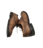 Pantofi barbati Heyraud 43, piele, maro - imagine 4