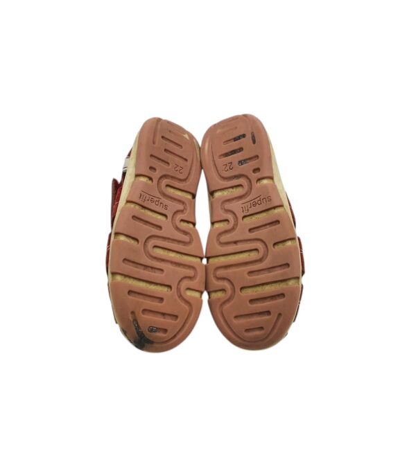 Sandale copii Superfit 22 piele intoarsa, rosu - imagine 5