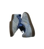 Adidasi barbati Adidas 43, piele intoarsa, albastru - imagine 4