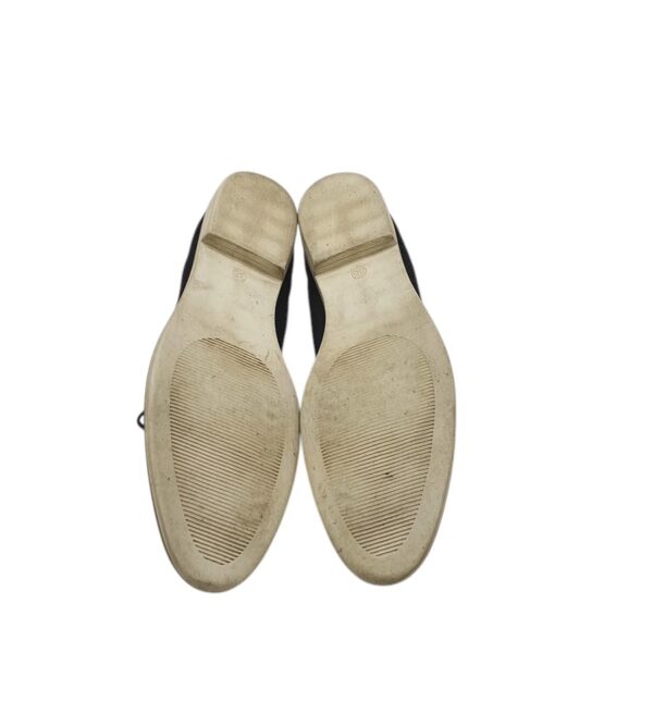 Pantofi dama  38, piele intoarsa, negru - imagine 5