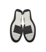 Adidasi barbati Fashion 45, imitatie de piele, alb - imagine 5