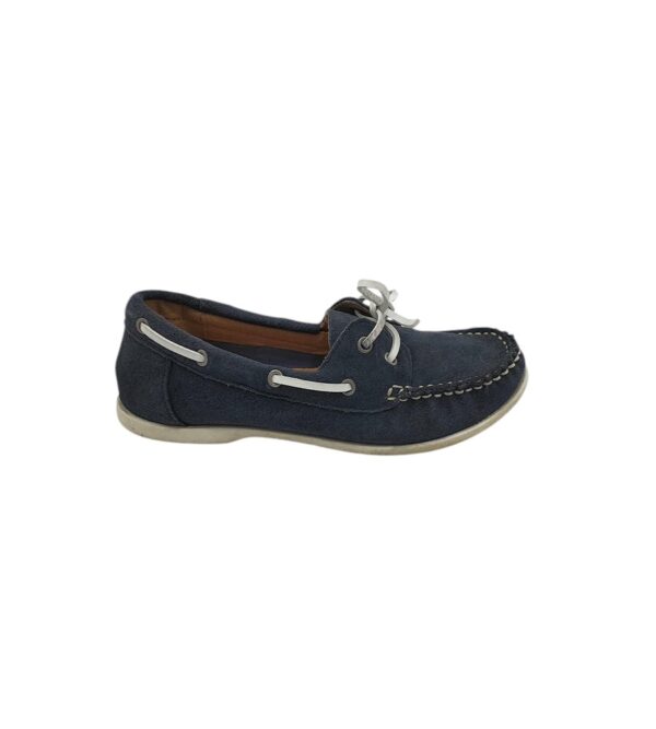 Mocasini dama Esmara 38, imitatie de piele, bleumarin - imagine 1