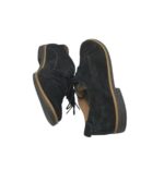 Pantofi dama Pier One 38, piele intoarsa, negru - imagine 4
