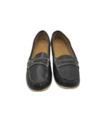 Mocasini dama 39, imitatie de piele, negru - imagine 3