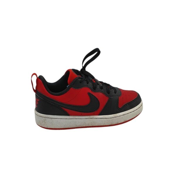 Adidasi dama Nike 37, imitatie de piele, rosu negru - imagine 1