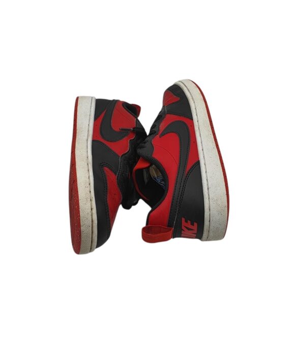 Adidasi dama Nike 37, imitatie de piele, rosu negru - imagine 4