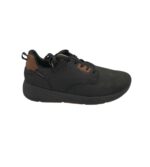 Adidasi barbati Rieker 46, piele, imitatie de piele, negru
