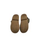 Sandale copii 25, piele, bej - imagine 5