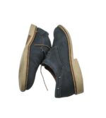 Pantofi barbati Clarks 42, piele, imitatie de piele, albastru - imagine 4