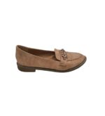 Mocasini dama Kelsi 40, imitatie de piele, bej