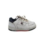 Adidasi dama Champion 38, imitatie de piele, alb