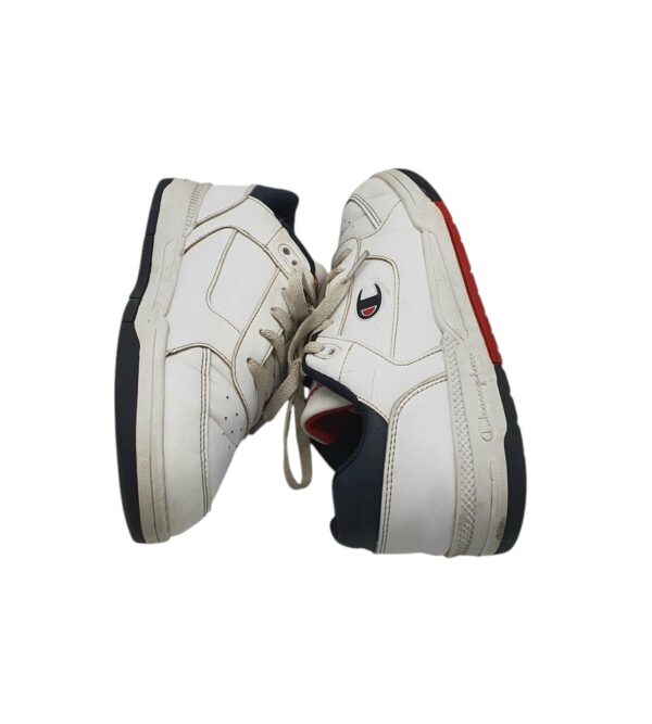 Adidasi dama Champion 38, imitatie de piele, alb - imagine 4
