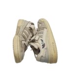 Adidasi dama 36, piele, imitatie de piele, crem - imagine 4