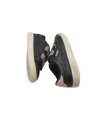 Adidasi copii Puma 28, imitatie de piele, negru - imagine 4