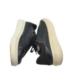 Adidasi dama 39, imitatie de piele, negru - imagine 4