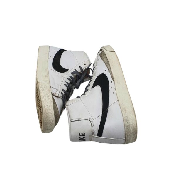 Tenisi dama Nike 40, imitatie de piele, piele, alb - imagine 4