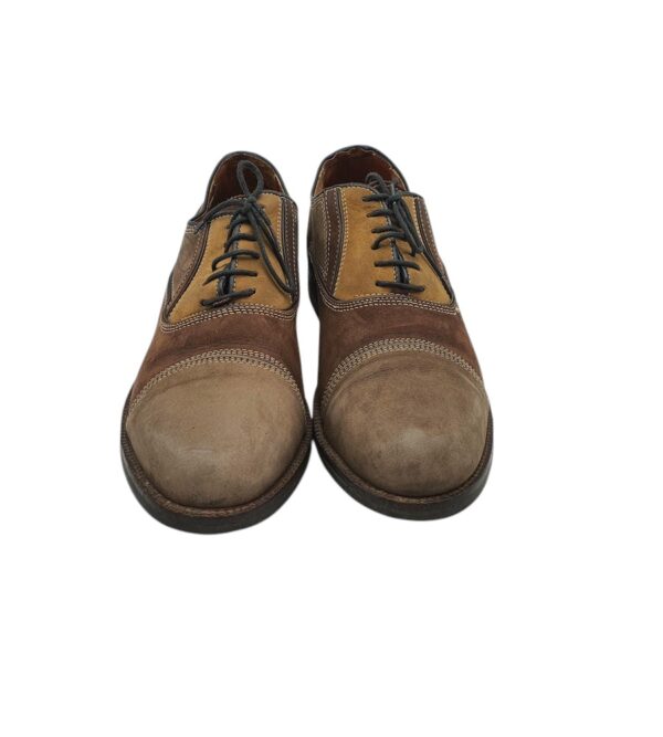 Pantofi barbati Am 44, piele, imitatie de piele, maro - imagine 3