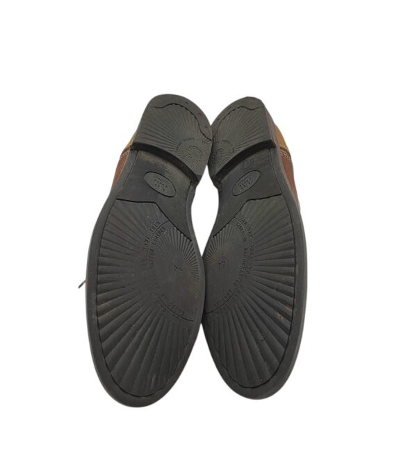 Pantofi barbati Am 44, piele, imitatie de piele, maro - imagine 5