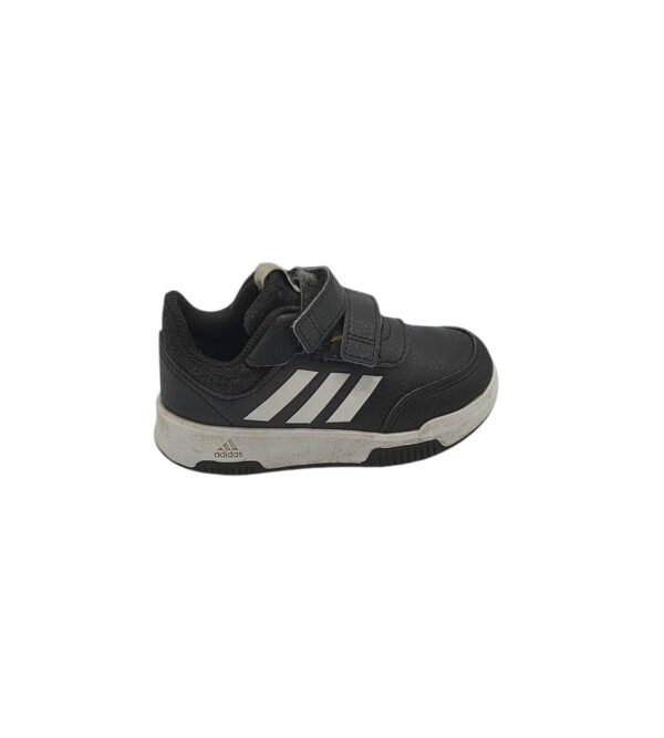 Adidasi copii Adidas 25, imitatie de piele, negru - imagine 1