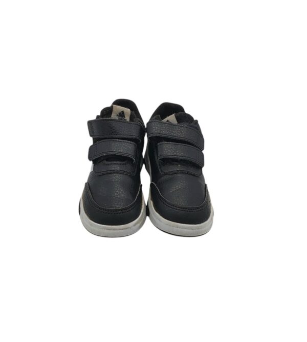 Adidasi copii Adidas 25, imitatie de piele, negru - imagine 3