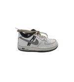 Adidasi copii NIke 28,5 piele, imitatie de piele, alb