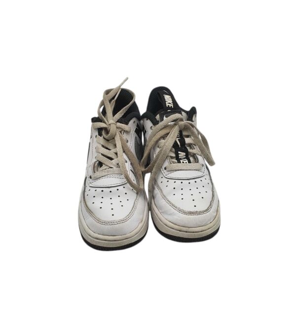 Adidasi copii NIke 28,5 piele, imitatie de piele, alb - imagine 3