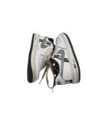 Adidasi copii NIke 28,5 piele, imitatie de piele, alb - imagine 4