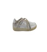 Adidasi copii Nike 27,5 piele, imitatie de piele, alb gri