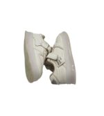 Adidasi copii Fashion 25, imitatie de piele, alb - imagine 4