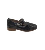 Pantofi dama 38, imitatie de piele, negru