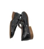 Pantofi dama 38, imitatie de piele, negru - imagine 4