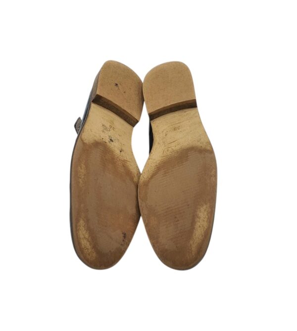 Pantofi dama 38, imitatie de piele, negru - imagine 5