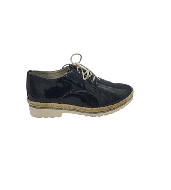 Pantofi dama Marco Tozzi 38, imitatie de piele, negru - imagine 1