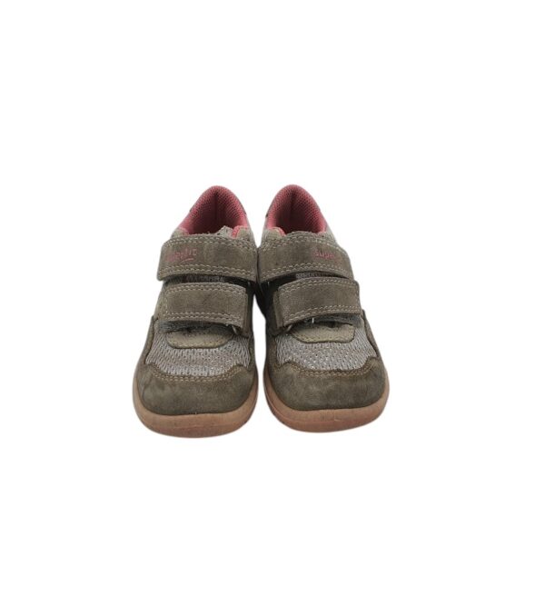 Adidasi copii Superfit 25, material textil, piele intoarsa, gri - imagine 3