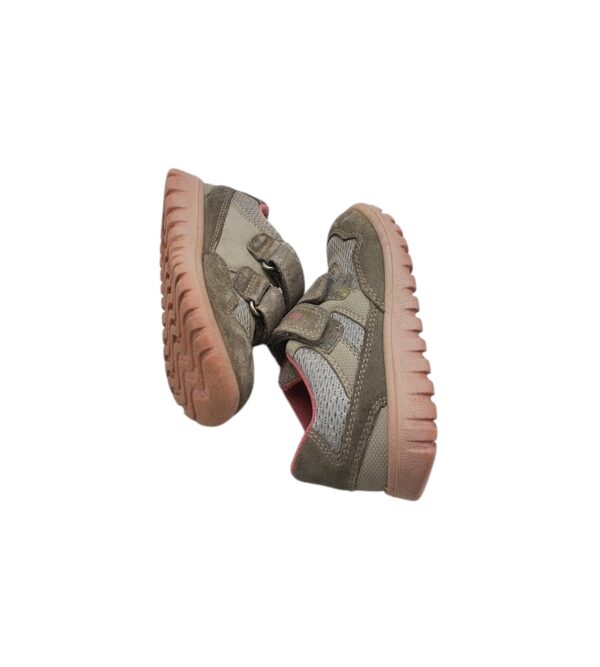 Adidasi copii Superfit 25, material textil, piele intoarsa, gri - imagine 4