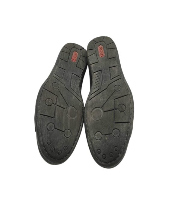 Adidasi barbati Rieker 42, piele, imitatie de piele , negru - imagine 5