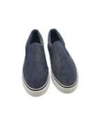 Tenisi barbati F&F 43, material textil, albastru - imagine 3