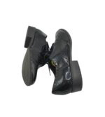 Pantofi dama 38, imitatie de piele, negru - imagine 4