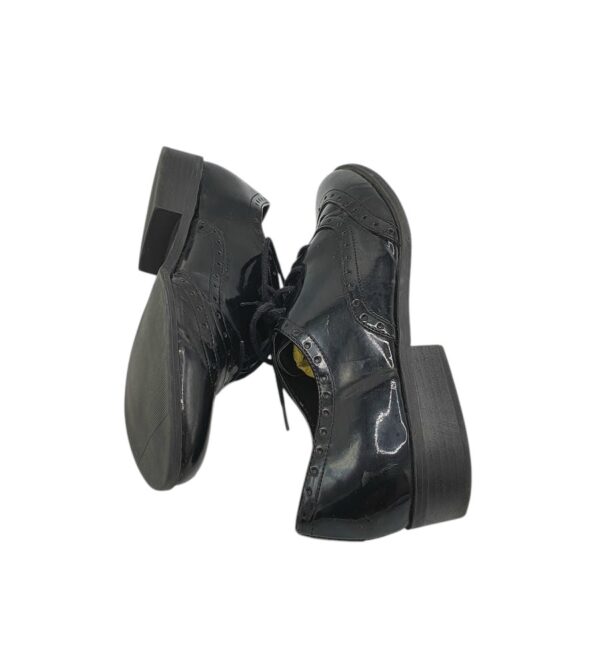 Pantofi dama 38, imitatie de piele, negru - imagine 4