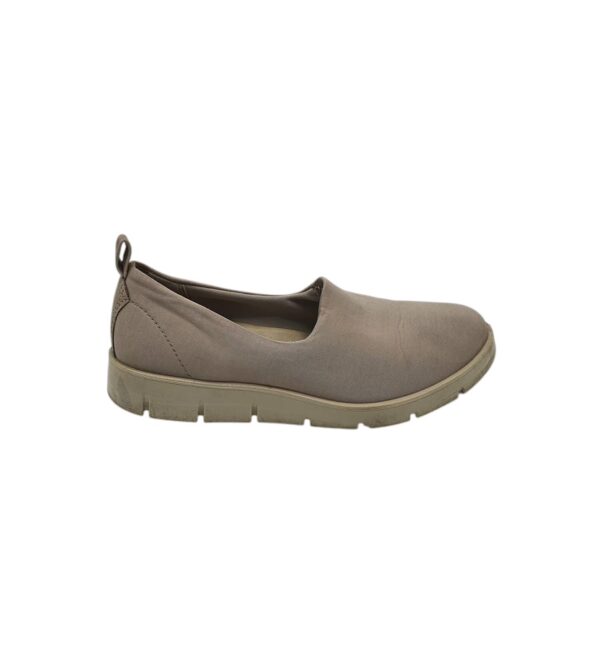 Pantofi dama Ecco 38, material textil, bej - imagine 1