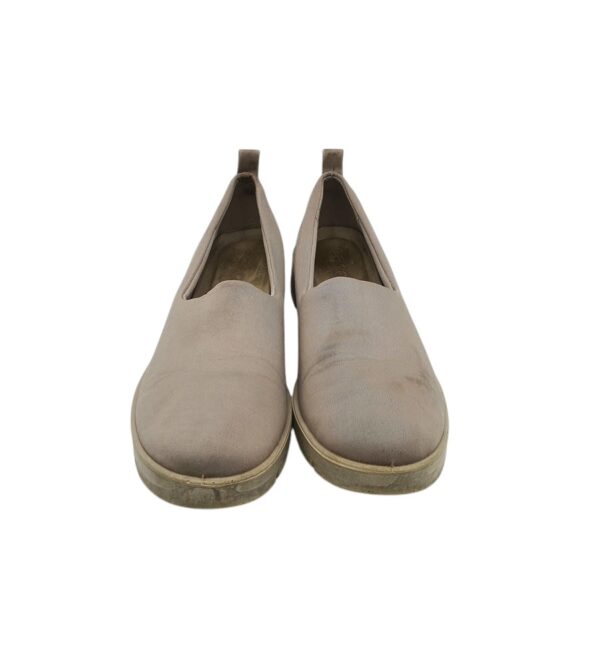 Pantofi dama Ecco 38, material textil, bej - imagine 3