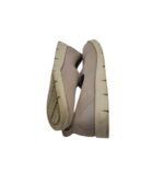 Pantofi dama Ecco 38, material textil, bej - imagine 4