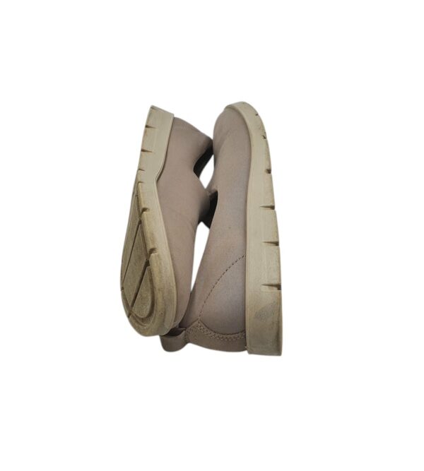 Pantofi dama Ecco 38, material textil, bej - imagine 4