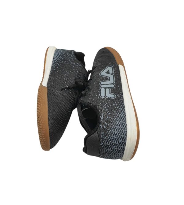 Adidasi dama FIla 39, imitatie de piele, negru - imagine 4