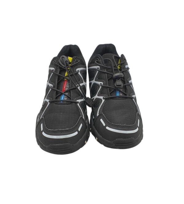Adidasi dama Road Star 40, material textil, imitatie de piele, negru gri - imagine 3