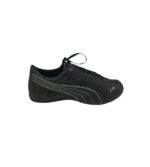 Adidasi dama Puma 38, imitatie de piele, negru