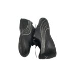 Adidasi dama Puma 38, imitatie de piele, negru - imagine 4